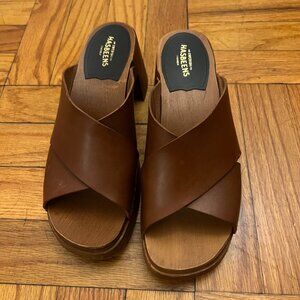 Swedish Hasbeens Clog Sandals (38/8) - Movie Prop